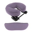 thumbnail image 2 of Coussin de Berceau pour le Visage 3 en 1 Réglable pour Table de Massage Lit de Chaise Violet, 2 of 8
