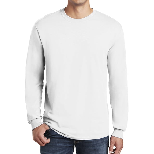 Gildan - T-Shirt à Manches Longues en Coton Épais