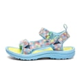 thumbnail image 2 of MIASHUI Kids Adjustable Strap Sandals Girls Open Toe Beach Sport Sandals,Yellow,12-12.5 Years, 2 of 8