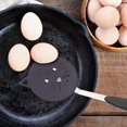 thumbnail image 3 of Oleegame 2PC Nylon Spatulas For Nonstick Cookware Heat Resist Cat Shape Spatulas For Kitchen Black, 3 of 7