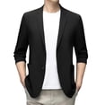 thumbnail image 1 of Kcodviy Spring Summer Men's Lightweight Mens formal Suit Summer Suit Jacket Casual Suit Jacket for Men Slim Fit Stretch Slim Fit Button Suits for Men Sport Coats, 1 of 4