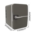 thumbnail image 3 of Chok Réfrigérateur de Voiture 6 L Chaud et Froid 1X Mini-Frigo Compact et Élégant avec Porte Réversible et Contrôle de Température Réglable, Convient pour Voiture, Maison, Bureau et VR, 3 of 7