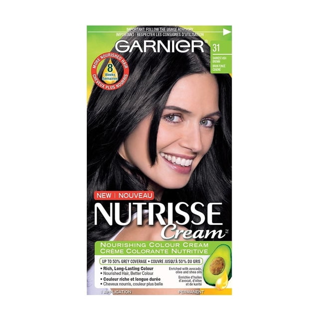 Garnier Nutrisse Ultra Crème, Coloration Permanente, Longue-Durée, 1 unité