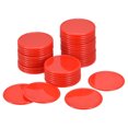 thumbnail image 1 of Unique Bargains Small Plastic Learning Counters 37mm/1.45 Inch Red Pack of 50, 1 of 5