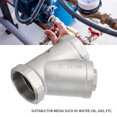 thumbnail image 4 of Passoire, Connexion Ferme en Acier Inoxydable Wye DN50 pour Pipeline, 4 of 8