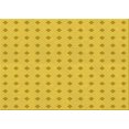 thumbnail image 1 of Ahgly Company Machine Washable Indoor Rectangle Transitional Golden Yellow Area Rugs, 2' x 4', 1 of 7