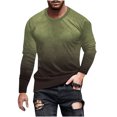 thumbnail image 2 of Meichang T-Shirt à Manches Longues pour Homme Grand, T-Shirts Graphiques pour Hommes Mode Urbaine à Imprimé 3D Illusion d'Optique, T-Shirts Mode à Col Rond Confortables à Manches Longues pour Hommes, 2 of 5