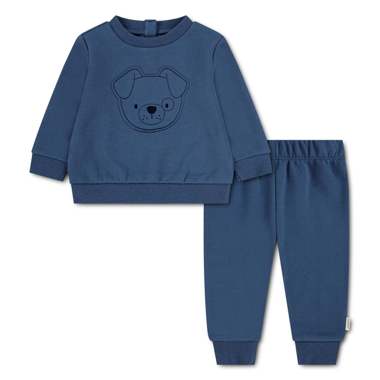Ensemble Polaire 2 pièces Huggies pour Bébé Garçon: Haut à Manches Longues et Pantalon
