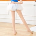 thumbnail image 4 of 2 Pack(Pink 1PCS & Hot Pink 1PCS) Multipack Leggings Pantihose Stretchy Basic Full Length Ballet Dance Pants Pantyhose for Spring Summer Stocking, 4 of 4