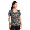 thumbnail image 1 of Sport-Tek Discontinué ® Tee-Shirt Col Rond Minéral pour Femmes. Lst330 TG Noir, 1 of 1