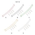 thumbnail image 3 of fastboy Metal Clip R Pin Rod With Anti-lost Rope For Convenient Connectivity Anti-lost Car Shell Rope green 1:10 1 Pc, 3 of 6