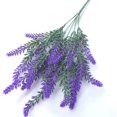 thumbnail image 2 of 1 Branch Lavender Flower Cloth flowers Cloth Artificial Flowers Home Decorations Wedding Fake Simulation Flowers, 2 of 4