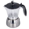 thumbnail image 4 of Coffee Maker, Universal Portable 6 Cup Moka Pot Reusable  For Office Use, 4 of 8