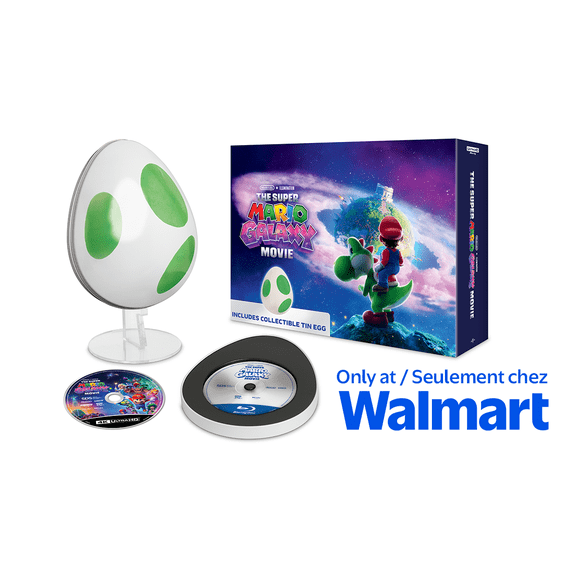 Super Mario Galaxy Movie Walmart Canada Exclusive (2026) (4K UHD + Blu-Ray), Animation-Adventure-Family, Universal