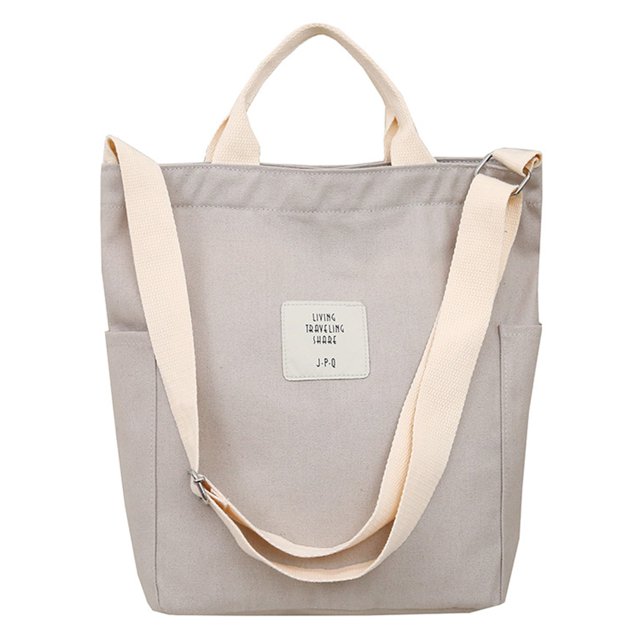 Sac à Main pour Femmes Mode Décontractée Grande Capacité Sac d'Épaule en Toile Sac Bandoulière