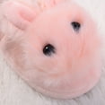 thumbnail image 4 of Xfvqtps Toddler Plush Shoes Cute Animals Rabbit Fluffy Plush Soft Sole Non Slip Comfortable Keep Warm Winter Indoor Home Slippers Pink, 4 of 9