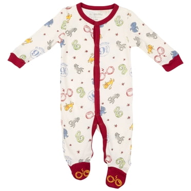 Harry Potter Classic Symbols Infant Bodysuit Onesie Pajamas-6-9 Months