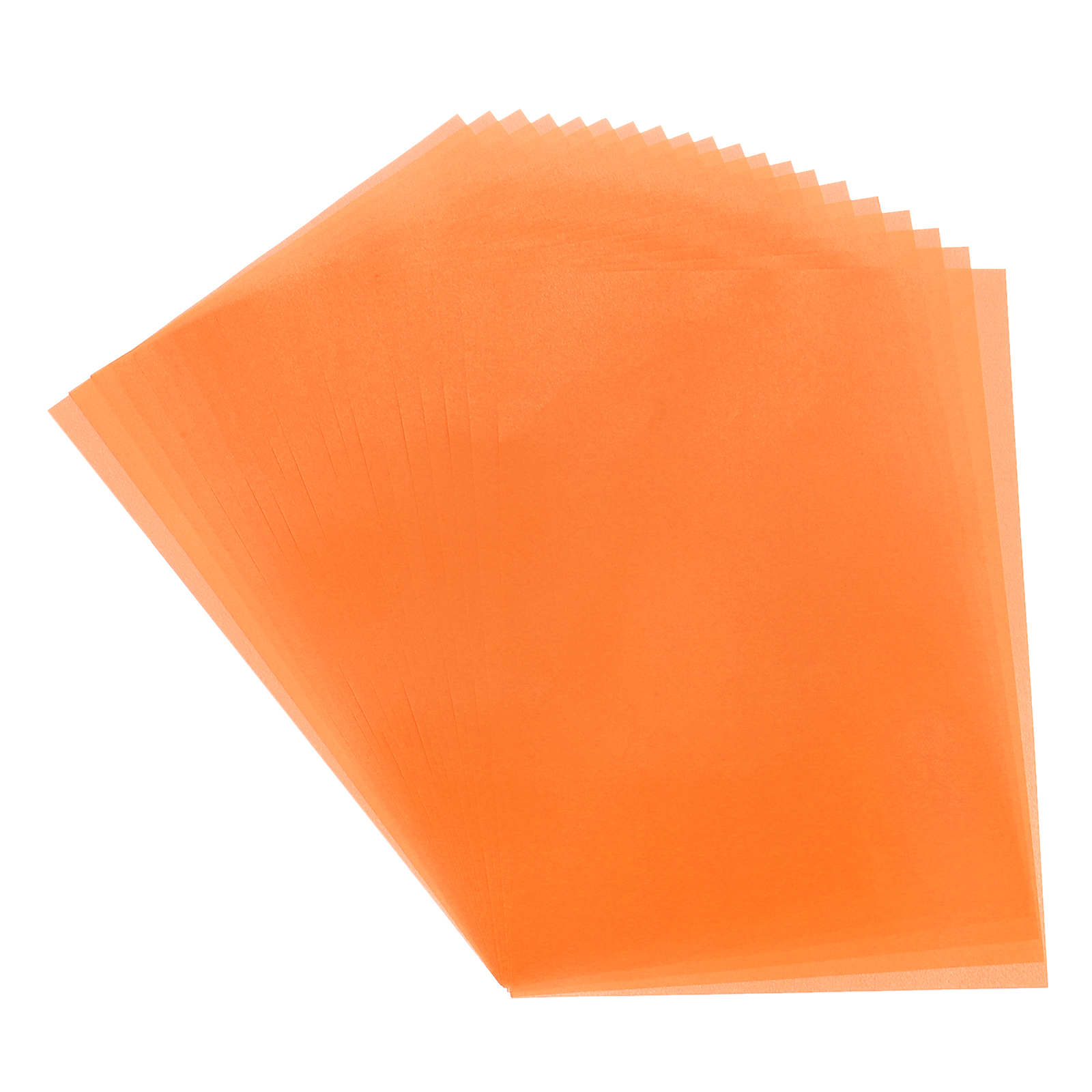 40 Sheet Orange Transparency 11.7" x 8.2" Printable Vellum Paper for Printing Wedding Invitations