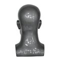 thumbnail image 3 of Mannequin pour Homme en PVC Présentoir de Tête Chapeaux Présentoir Chapeau Tête Mannequin Présentoir Perruque Support de Tête Gris, 3 of 9