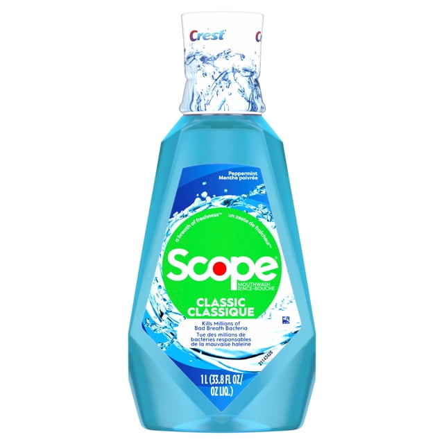Crest Scope Classic Mouthwash, Peppermint
