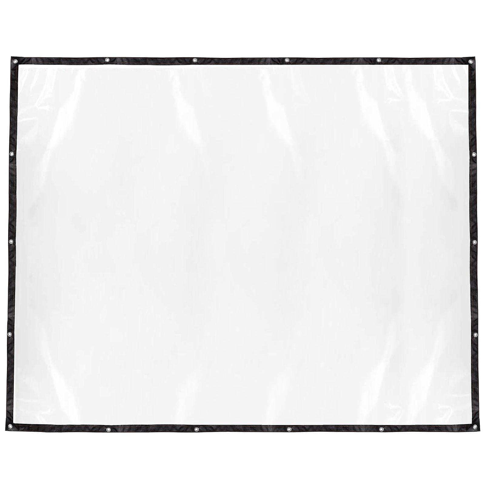 Bâche en PVC Transparente Imperméable, Bâche Transparente Robuste pour Terrasse, Couvre-Sol 200*250 cm Noir