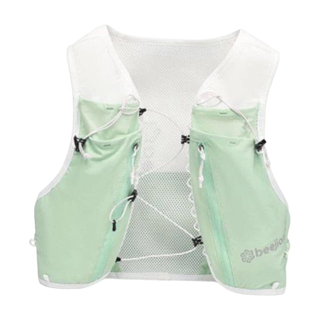 AWHAO Gilet d'Hydratation de Course Respirant et Ajustable, Sac à Dos pour la Course, le camping, Vert