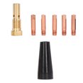 thumbnail image 3 of Kit de Soudage Sans Gaz MIG, Filetage Clair Non Rayant Diffuseur Buse Sans Gaz Cuivre pour Soudure, 3 of 8