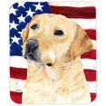 thumbnail image 1 of Usa Drapeau Américain avec Tapis de Souris Labrador, Tapis Chaud Ou Trivet, 1 of 1