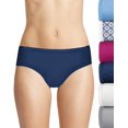 thumbnail image 1 of Hanes Femmes Ultimate Hipster en Coton Respirant, Lot de 6, 10, 1 of 1