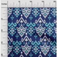 thumbnail image 1 of oneOone Cotton Poplin Fabric Damask Ikat Print Fabric BTY 56 Inch Wide, 1 of 1