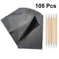 thumbnail image 4 of KEINXS 100 Feuilles Papier Carbone & 5 Pcs Stylet de Gaufrage pour Bois, 4 of 6
