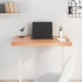 thumbnail image 1 of vidaXL Table Top Light Brown 80x60x(2-6) cm Treated Solid Wood Oak, 1 of 5