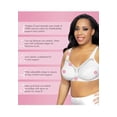 thumbnail image 2 of Exquisite Form #9600535 FULLY Cotton Soft Cup Full-Coverage Bra, Lace, Wire-Free, 2 of 7