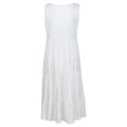 thumbnail image 4 of Yuyuzo Robes d'Été pour Femmes Robe Décontractée d'Été pour Femmes Sans Manches à Col Rond Tunique Ample Robe Débardeur Robe Bohème de Plage pour les Vacances, 4 of 7