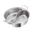 thumbnail image 3 of simhoa Shabu Shabu Divider Hot Pot Cookware for Family Gathering Camping Restaurant L, 3 of 8