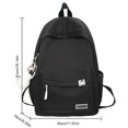 thumbnail image 3 of POINTERTECK Casual Schoolbag Nylon Bookbag Multi-pocket Preppy Style Knapsack (Green), 3 of 6