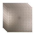 thumbnail image 1 of Fasade Miniquattro Vinyl 2ft x 2ft Lay In Ceiling Panel Galvanized Steel 5 Pack, 1 of 5