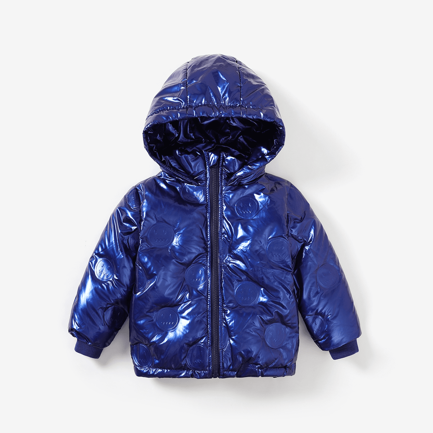 PatPat Kid Boy/Kid Girl Hooded Metallic Cotton-Padded Jacket