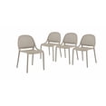 thumbnail image 3 of Summer armless dining chair Greige (4 chairs/box), 3 of 8