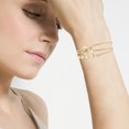 thumbnail image 3 of 3PCS Women Bangle Bracelet Geometric Leaf Fashion Open Bracelet Cuff Bracelet, 3 of 8