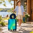 Jetstream 20-in Carry-On Luggage with Neck Pillow & Water Bottle, Ocean ...