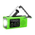 thumbnail image 2 of BELOVING Emergency Radio Compact Multifunctional Weather Radio for Home Hiking Indoor Green, 2 of 8