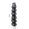 thumbnail image 3 of SuoKom Hanging Shoe Organizer for Closet with 12 Large Pockets Roating Hanger for Storage Mens Shoes, Clothes,Also Can Used As Travel Shoe Rack Hanging, 3 of 6