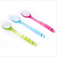 thumbnail image 3 of Bath Brush plastic Handle Back Scrubber Shower bathroom scrubber plastic handle Body Massager Bathing Skin Cleaning Tool, Rose Red, 3 of 10
