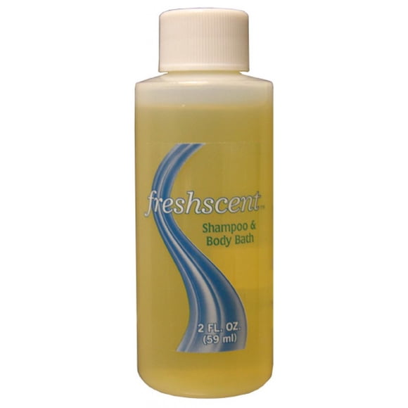 Freshscent™ Shampooing et Gel Douche (2 en 1) 2,0 oz Bouteille Transparente 59 ml 24 / Paquet