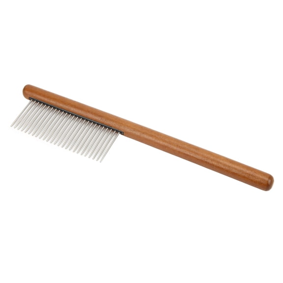 Pet Dog Grooming Comb, Prevent Static Electricity Wood Cat And Dog Comb Easy To Clean  For Pet A Dense Teeth For Medium Long Hair,C Long Sparse Teeth For Long Hair,D High And Low