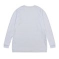 thumbnail image 3 of BADHUB Men's Long Sleeve Shirts Big & Tall Crew Neck Cotton Essential Pullover Athletic Performance Split Hem Sweatshirt Soft Causal Loose Top Spring Fall Deals L-5XL, 3 of 3