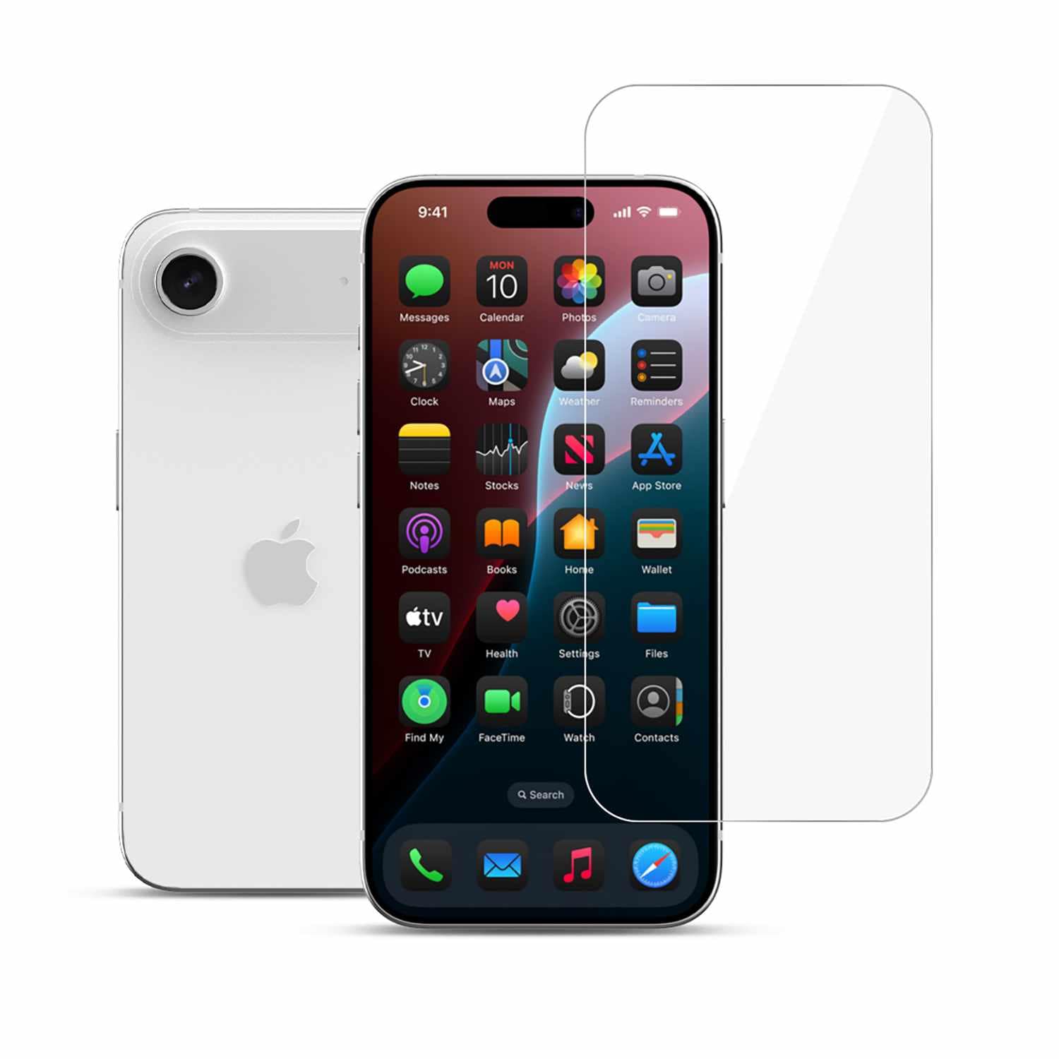 22 Cases Protecteur D'ecran en Verre pour iPhone Air