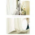 thumbnail image 4 of Meitianfacai Semi Sheer Curtains For Bedroom 98 Inches Long Grommet Vertical Window Curtains Drapes With Light Through For Living Room, 4 of 8