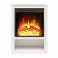 thumbnail image 2 of Ameriwood Home Clermont Electric Fireplace Mantel, Ivory Oak, 2 of 8